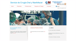 Desktop Screenshot of maxilofacial12deoctubre.com